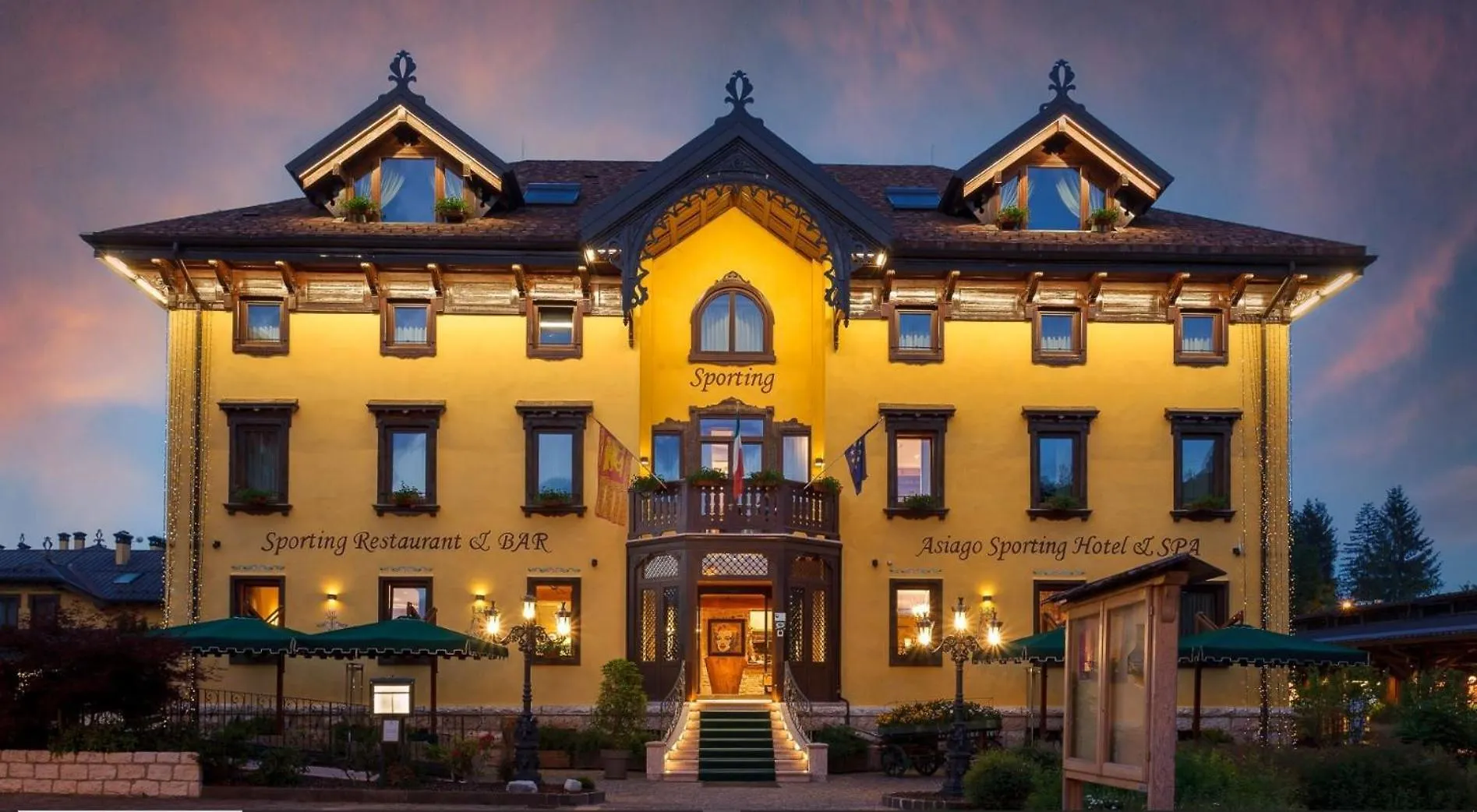 Asiago Sporting Hotel & Spa location